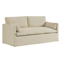 Wellfleet Slipcovered Linen-Blend Loveseat