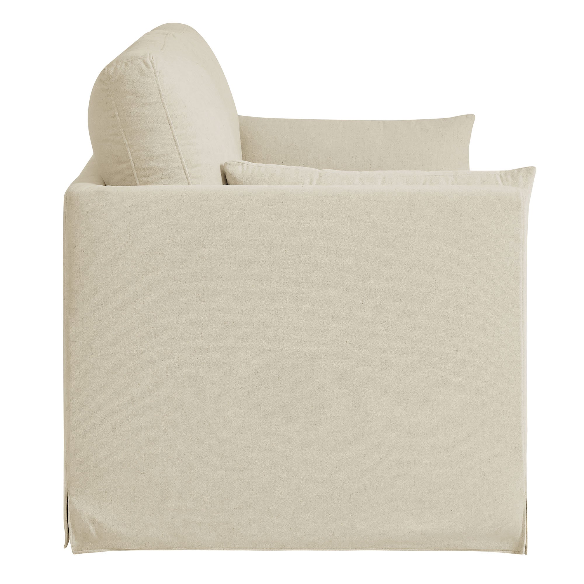 Wellfleet Slipcovered Linen-Blend Loveseat