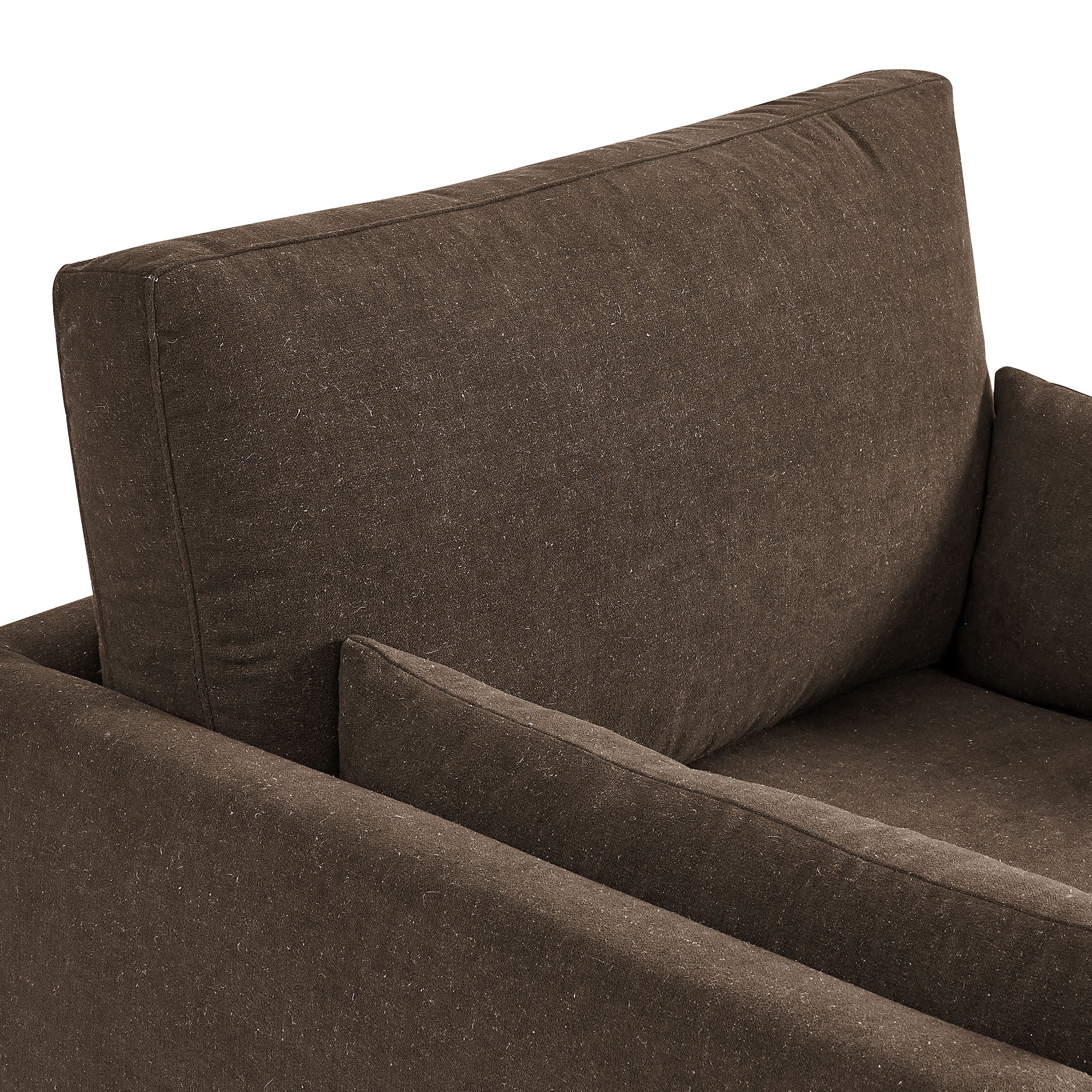 Wellfleet Slipcovered Linen-Blend Armchair - Cocoa