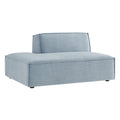 Restore Performance Fabric Upholstered Left-Facing Armless Modular Chaise - Sky