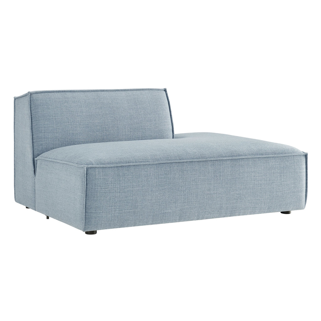 Restore Performance Fabric Upholstered Right-Facing Armless Modular Chaise - Sky