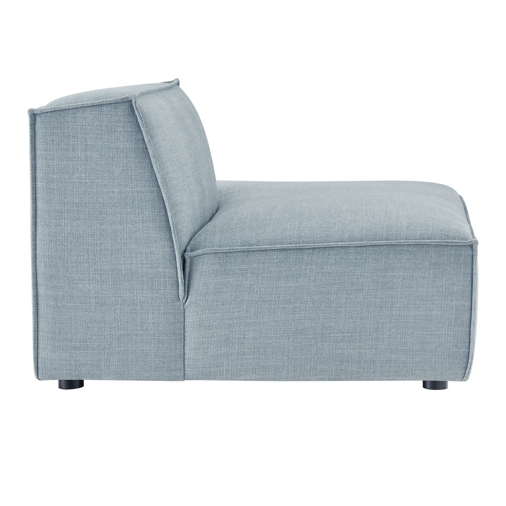 Restore Performance Fabric Upholstered Right-Facing Armless Modular Chaise - Sky