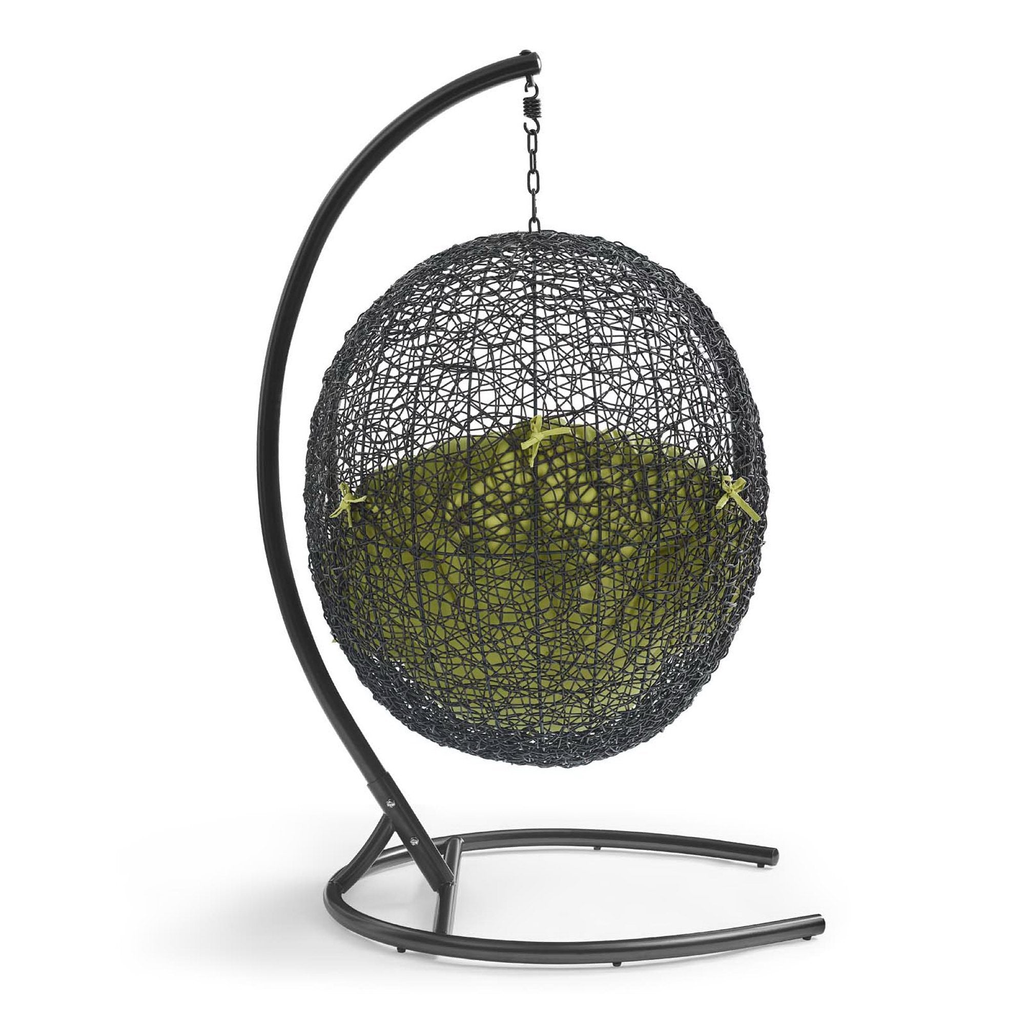 Encase Swing Outdoor Patio Lounge Chair - Peridot