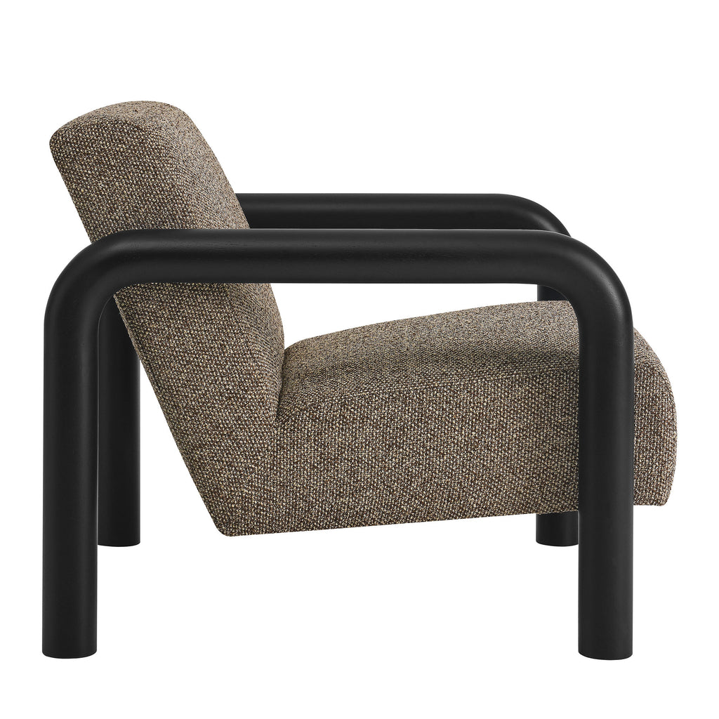 Sereno Boucle Accent Chair - Earth Black