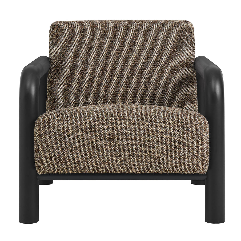 Sereno Boucle Accent Chair - Earth Black