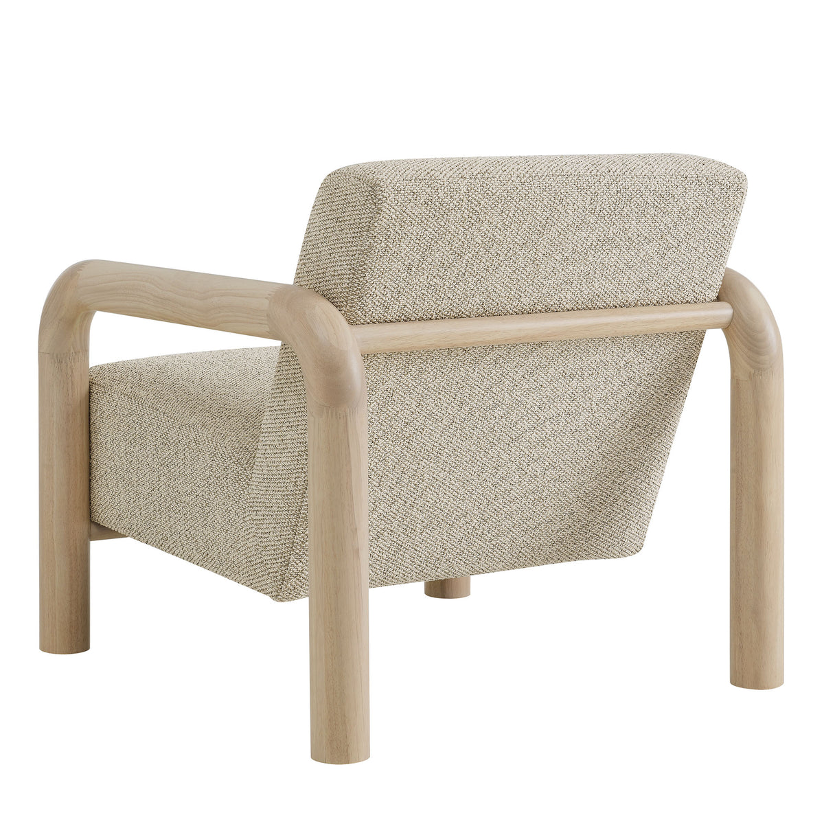 Sereno Boucle Accent Chair - Marble Oak