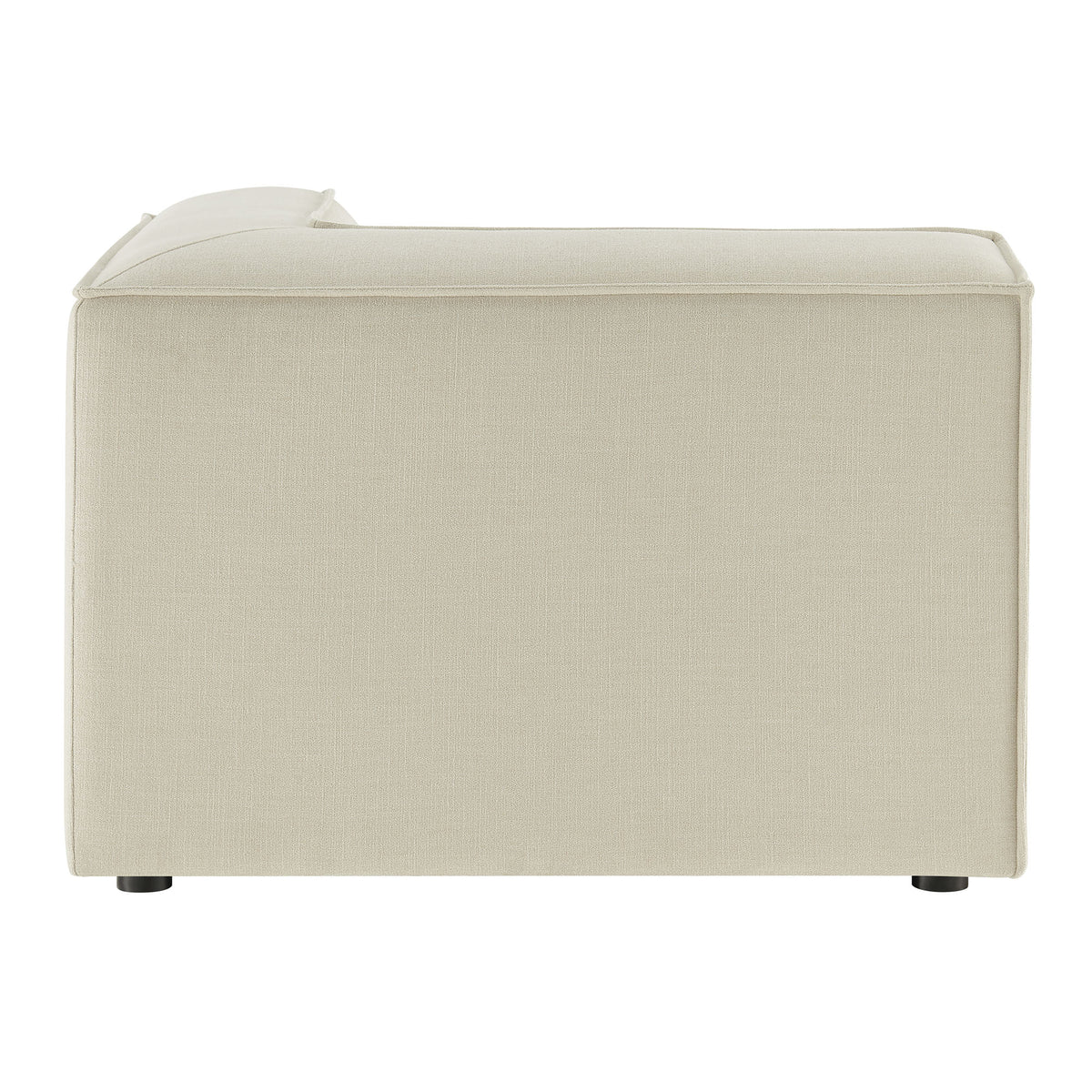 Restore Performance Fabric Upholstered Modular Corner Chair - Ecru