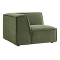 Restore Performance Fabric Upholstered Modular Corner Chair - Foliage