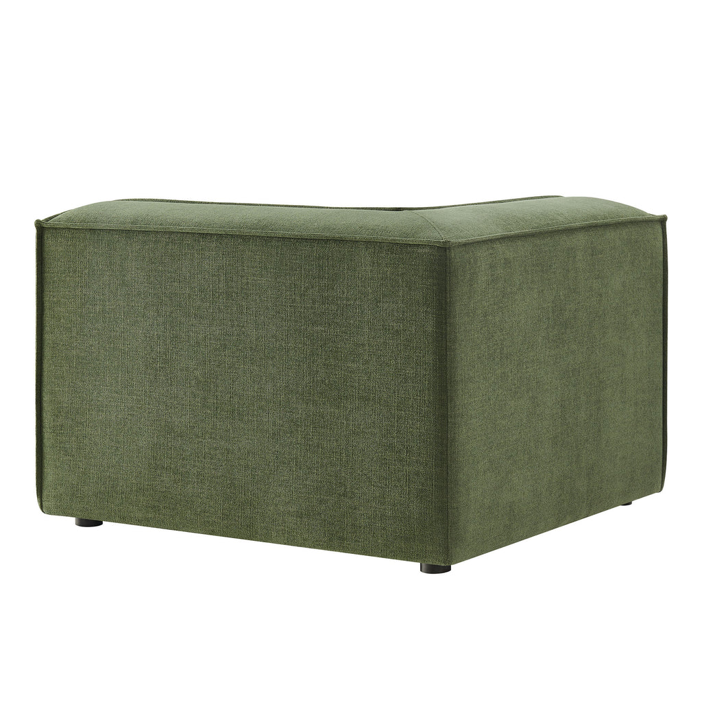 Restore Performance Fabric Upholstered Modular Corner Chair - Foliage