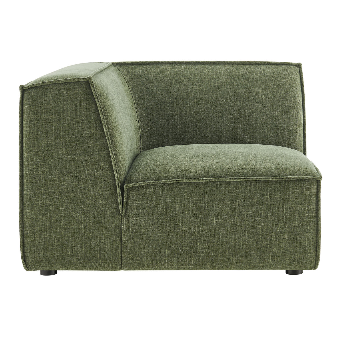 Restore Performance Fabric Upholstered Modular Corner Chair - Foliage