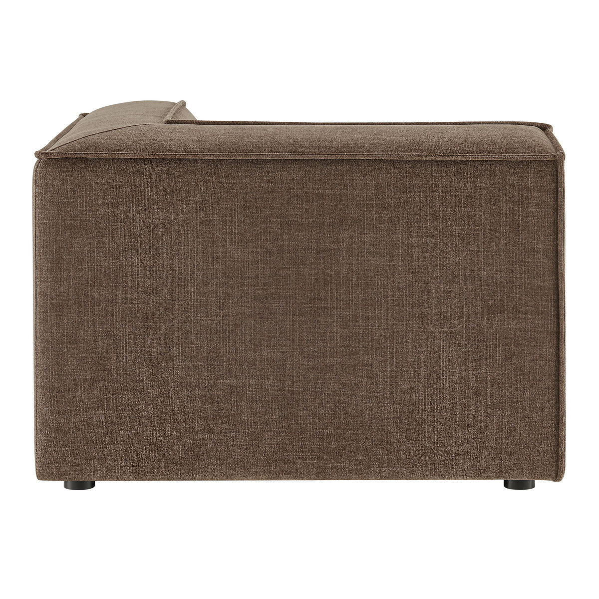 Restore Performance Fabric Upholstered Modular Corner Chair - Mocha