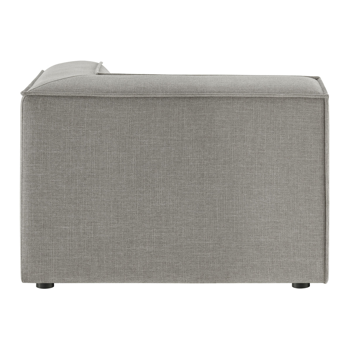 Restore Performance Fabric Upholstered Modular Corner Chair - Pewter