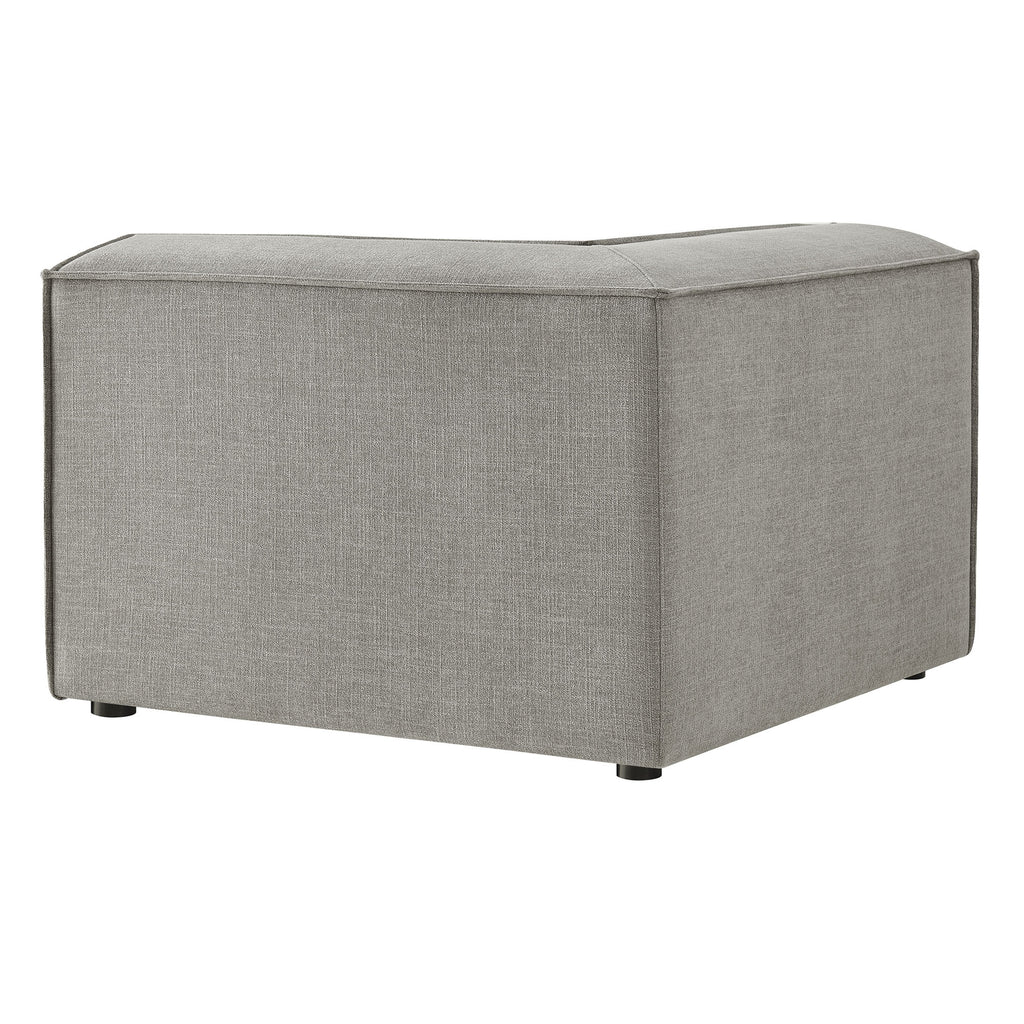 Restore Performance Fabric Upholstered Modular Corner Chair - Pewter