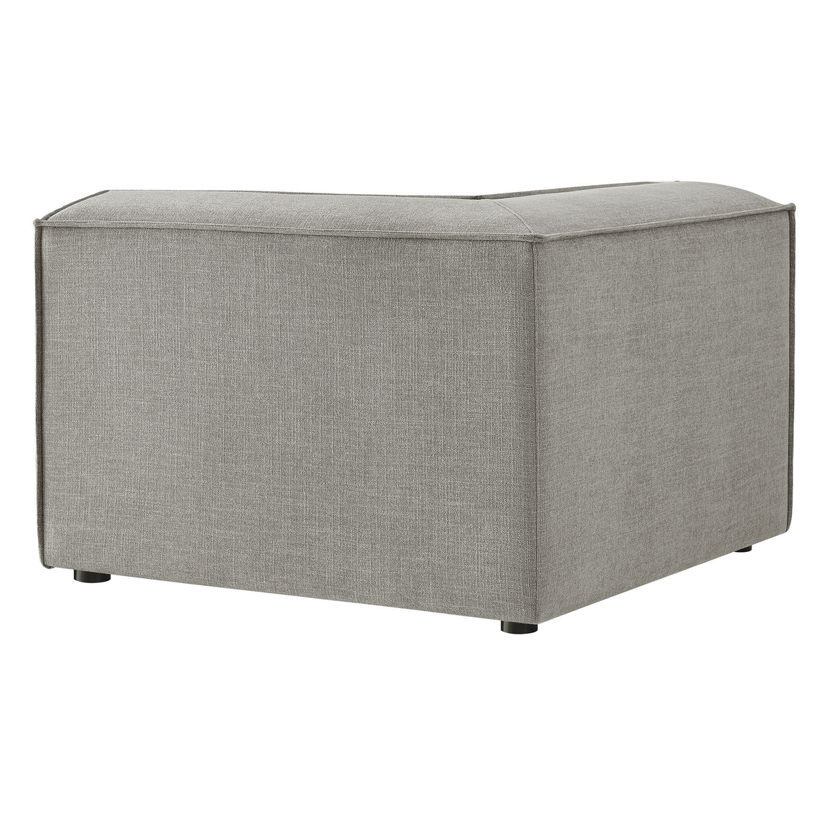 Restore Performance Fabric Upholstered Modular Corner Chair - Pewter