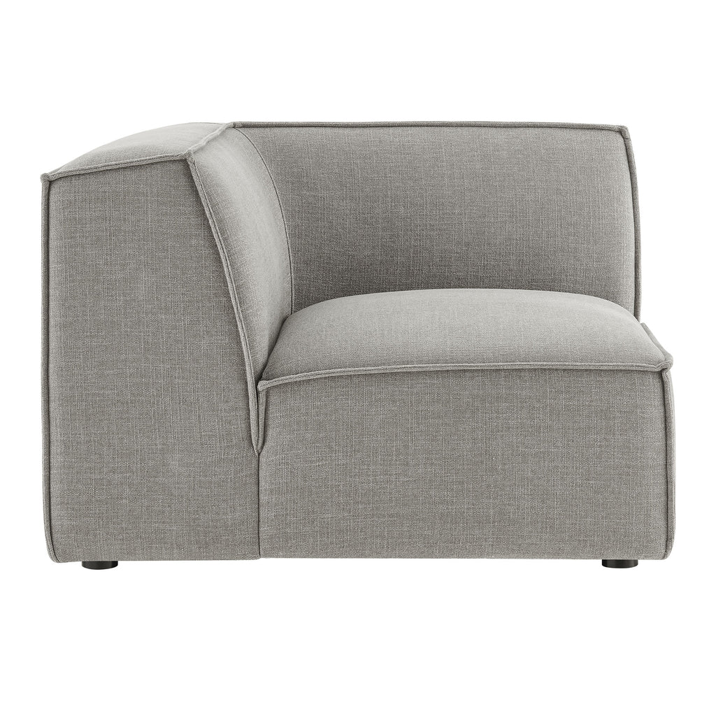 Restore Performance Fabric Upholstered Modular Corner Chair - Pewter