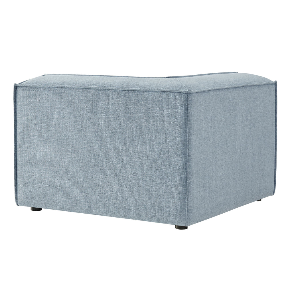 Restore Performance Fabric Upholstered Modular Corner Chair - Sky