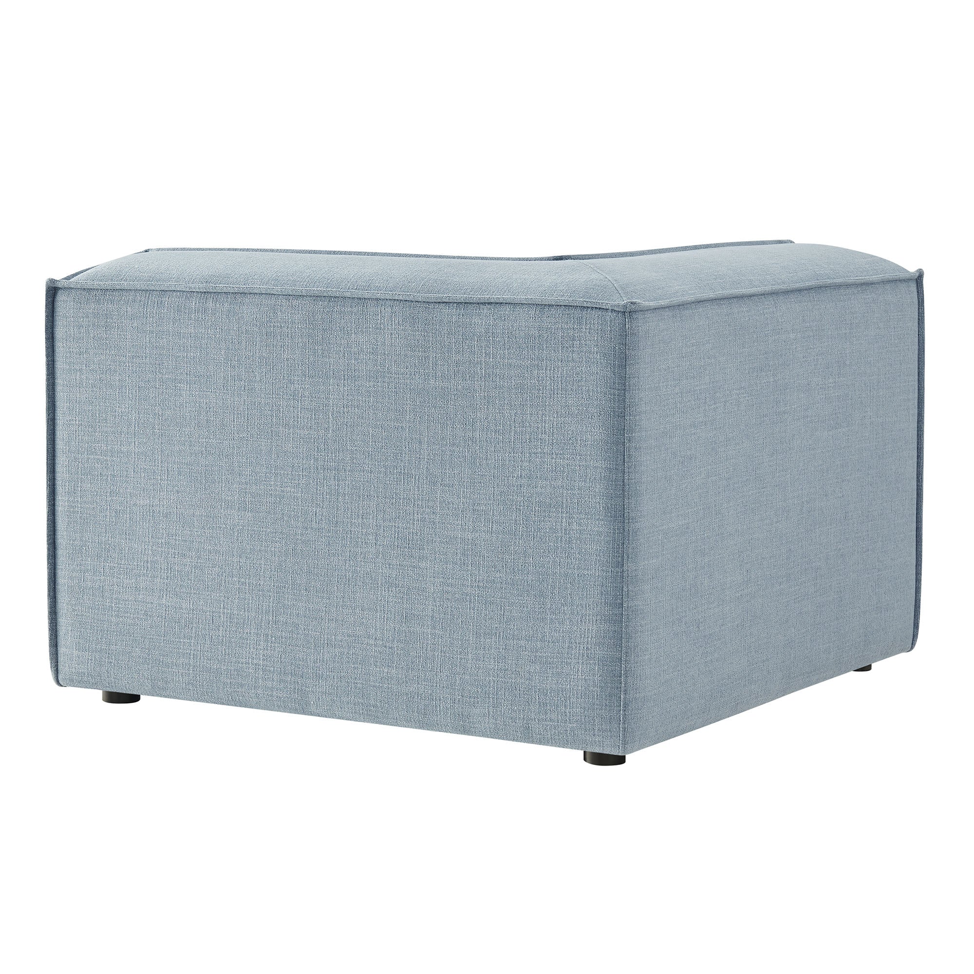 Restore Performance Fabric Upholstered Modular Corner Chair - Sky