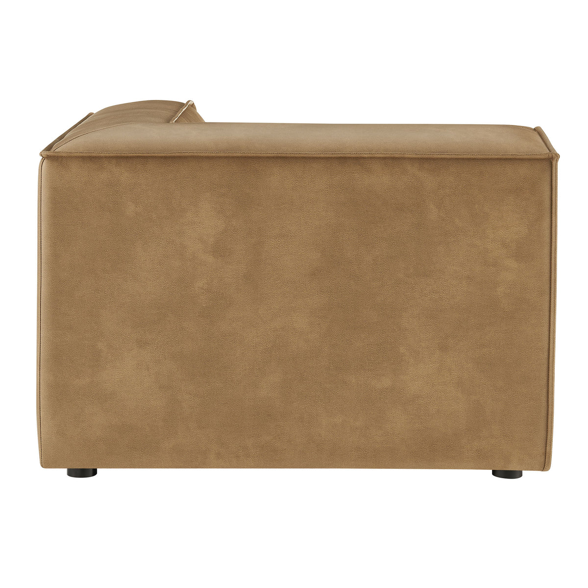 Restore Vegan Leather Modular Corner Chair - Toast
