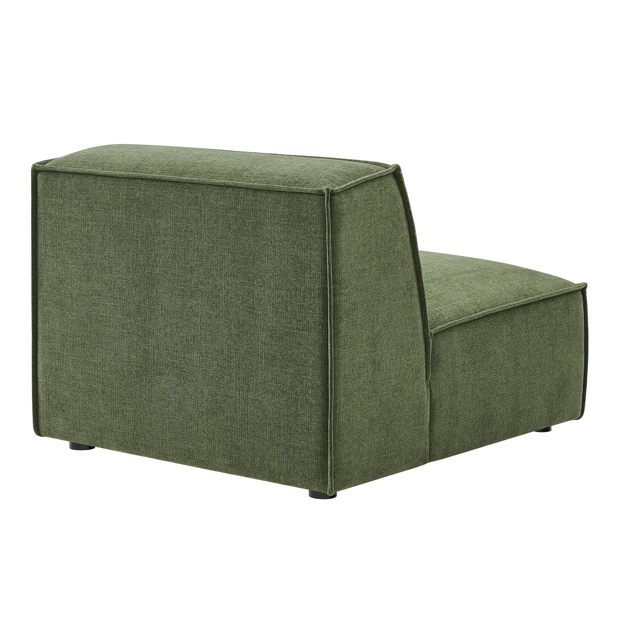 Restore Performance Fabric Upholstered Armless Modular Chair - Foliage