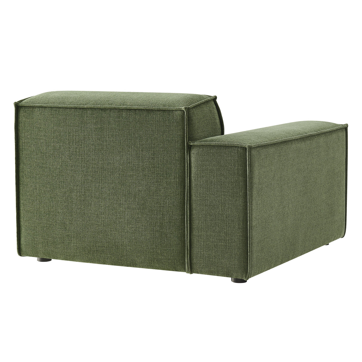Restore Performance Fabric Upholstered Left-Facing Modular Lounge Chair - Foliage