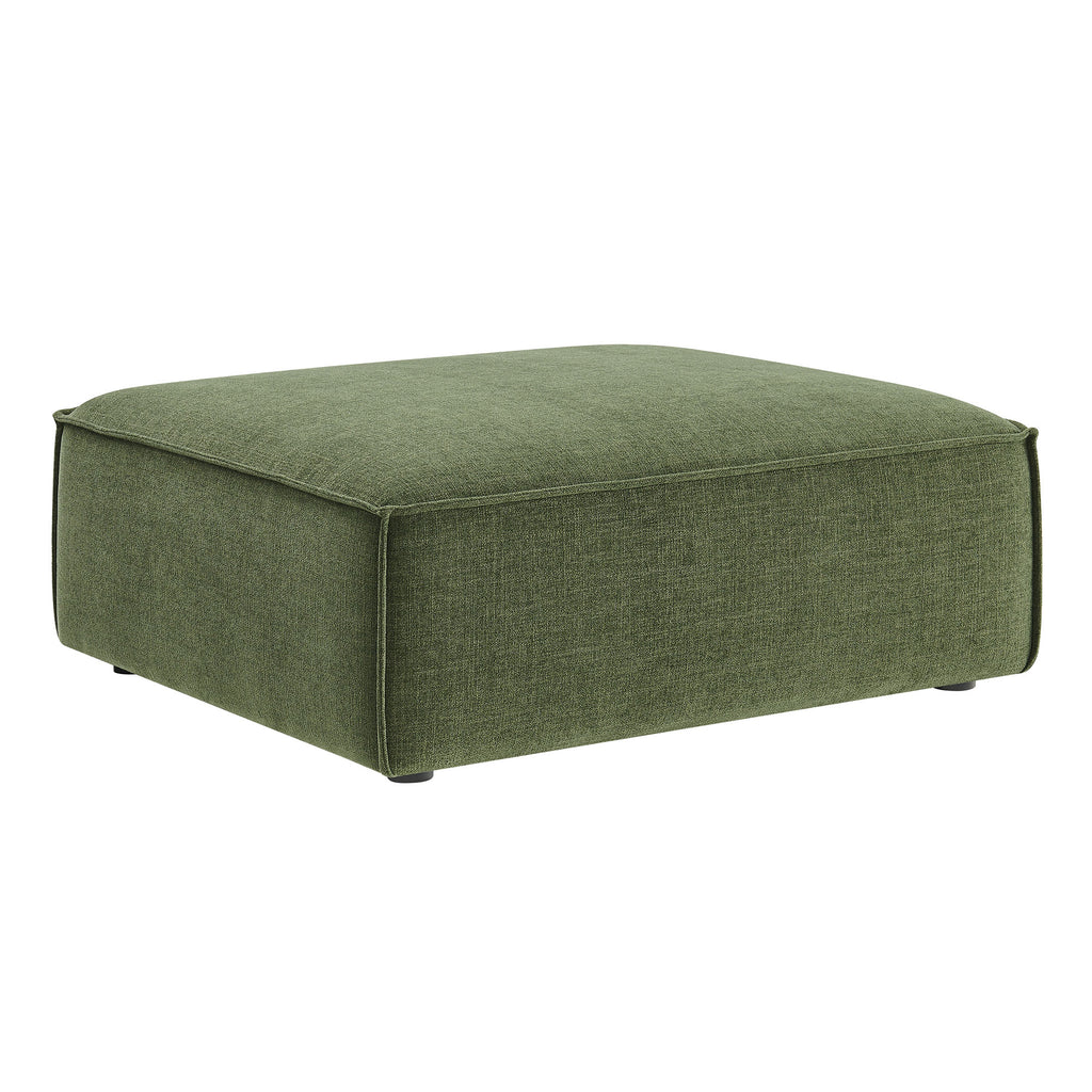 Restore Performance Fabric Upholstered Modular Ottoman - Foliage
