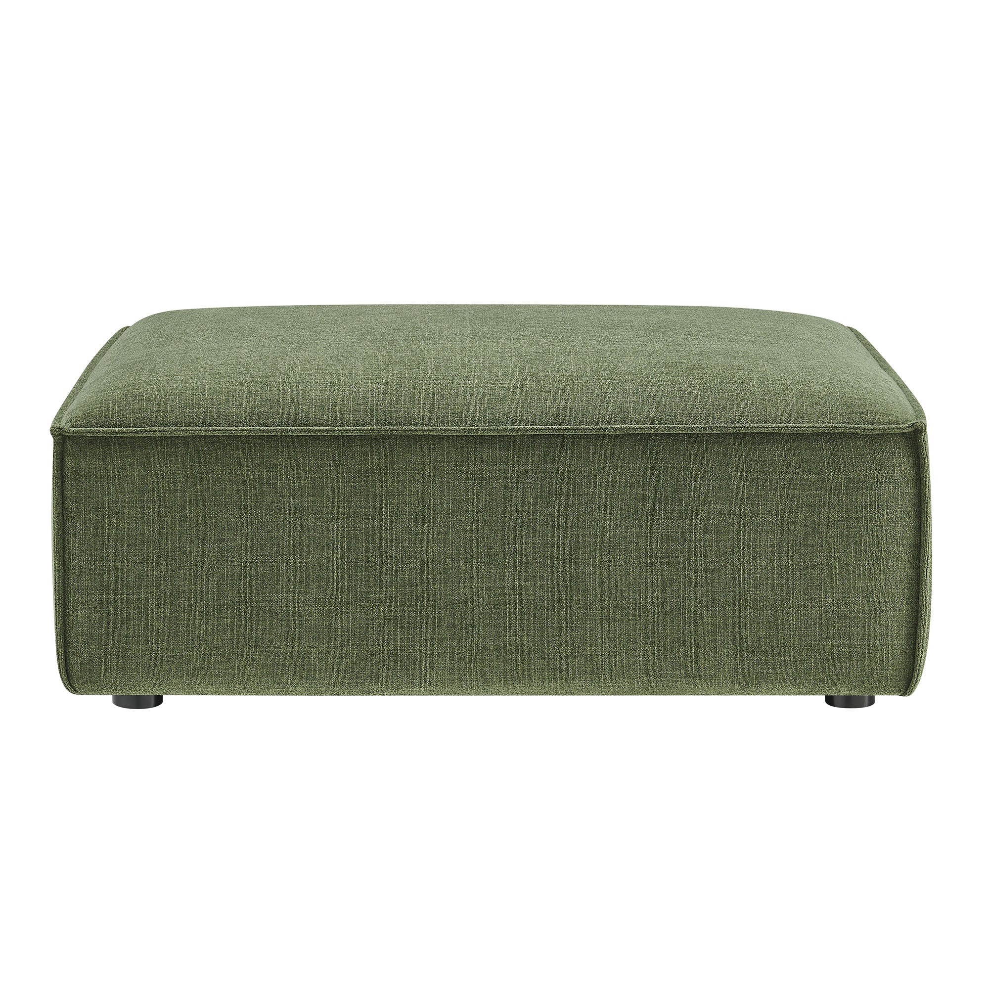 Restore Performance Fabric Upholstered Modular Ottoman - Foliage