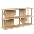 Zadie 55 Inch Console Table - Light Oak