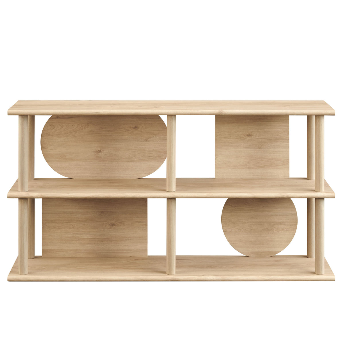 Zadie 55 Inch Console Table - Light Oak