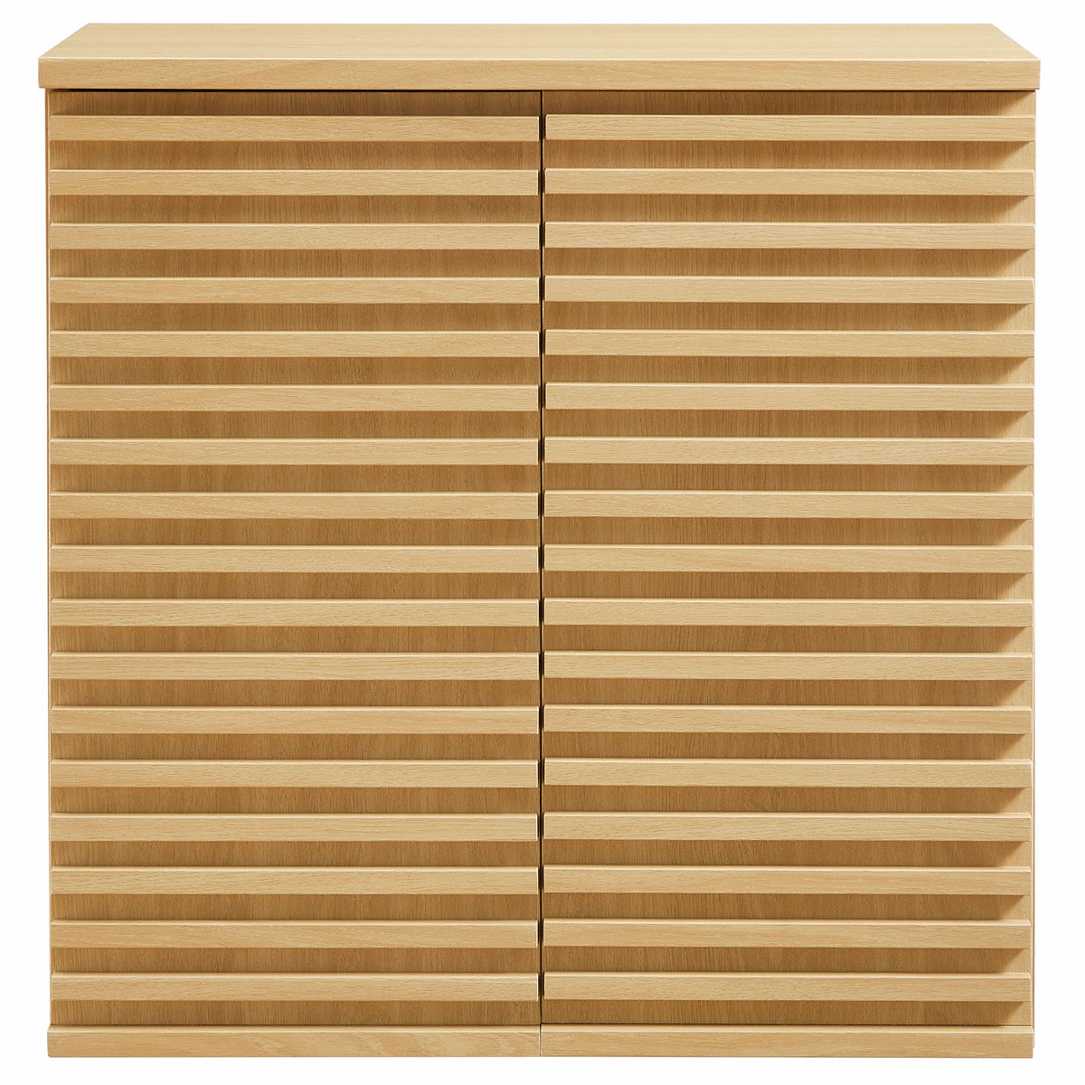 Render Wall Mounted Bathroom Cabinet - Oak