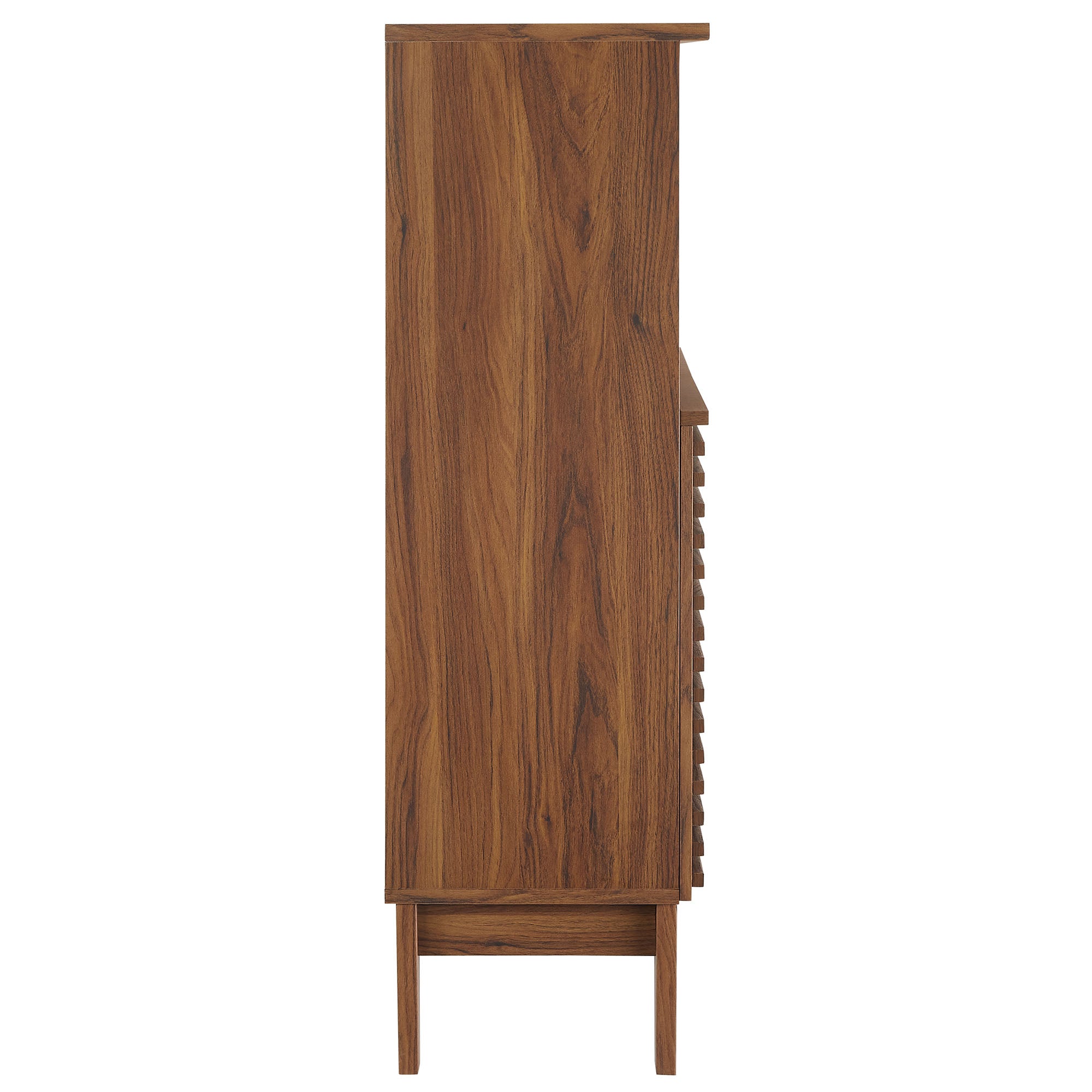 Render Freestanding Bathroom Storage Cabinet - Walnut