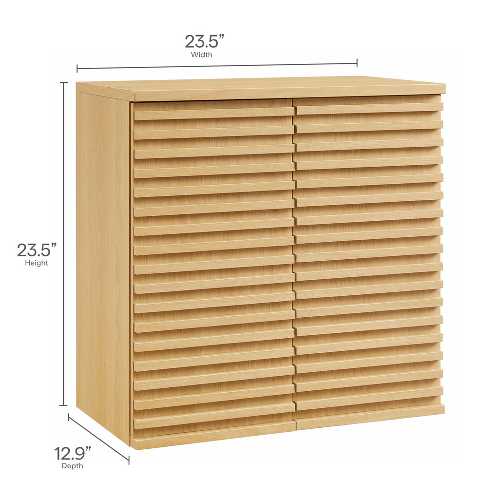 Render Bathroom Cabinet Set - Oak