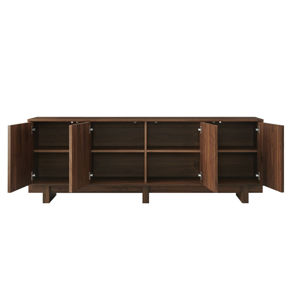 Knox 71 Inch TV Stand - Walnut