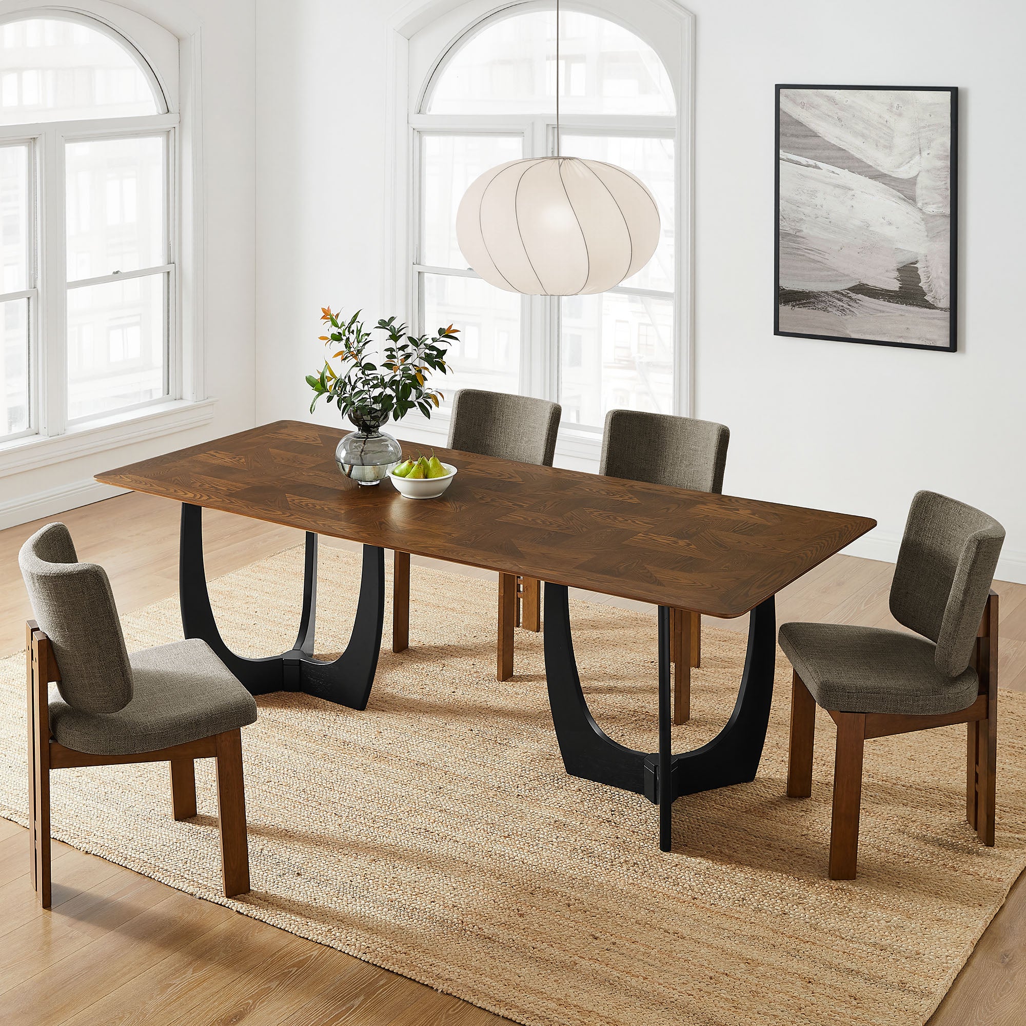 Wrenly 94" Dining Table - Walnut