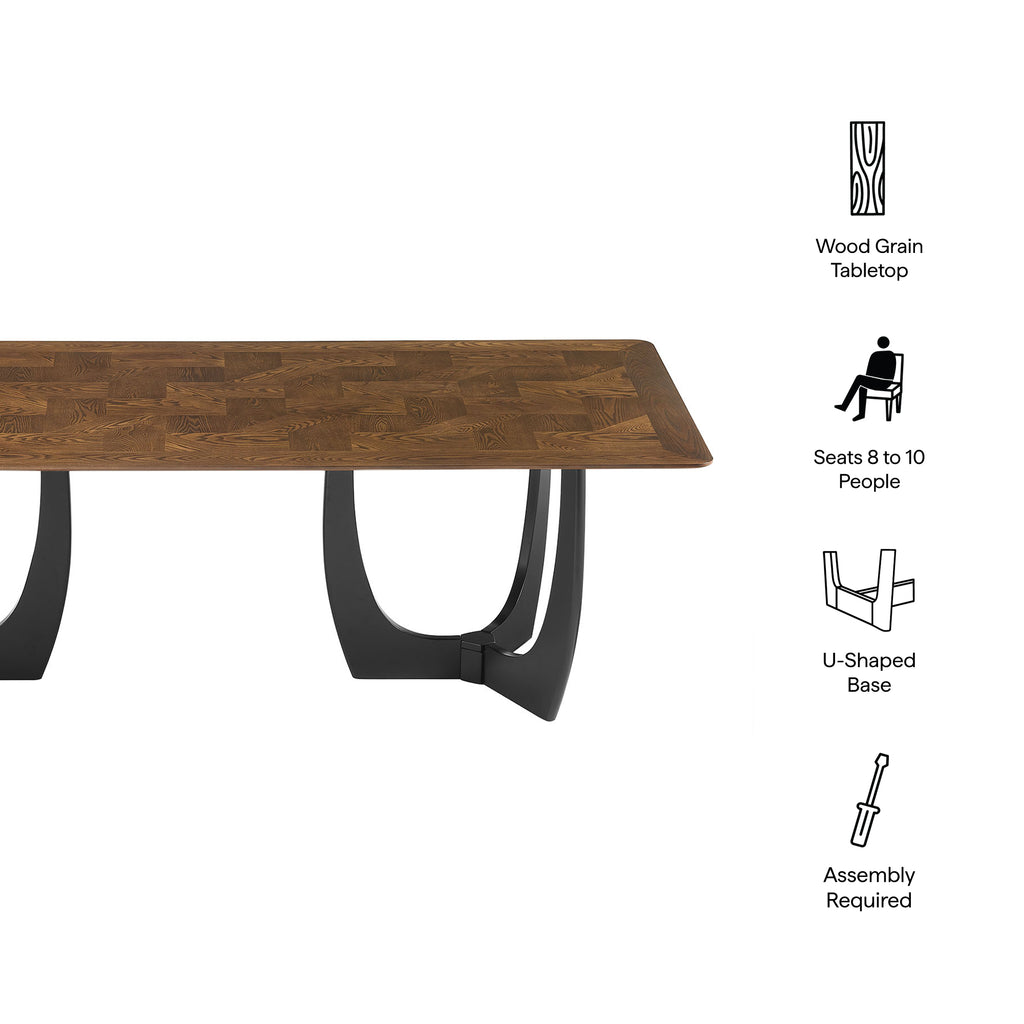 Wrenly 94" Dining Table - Walnut
