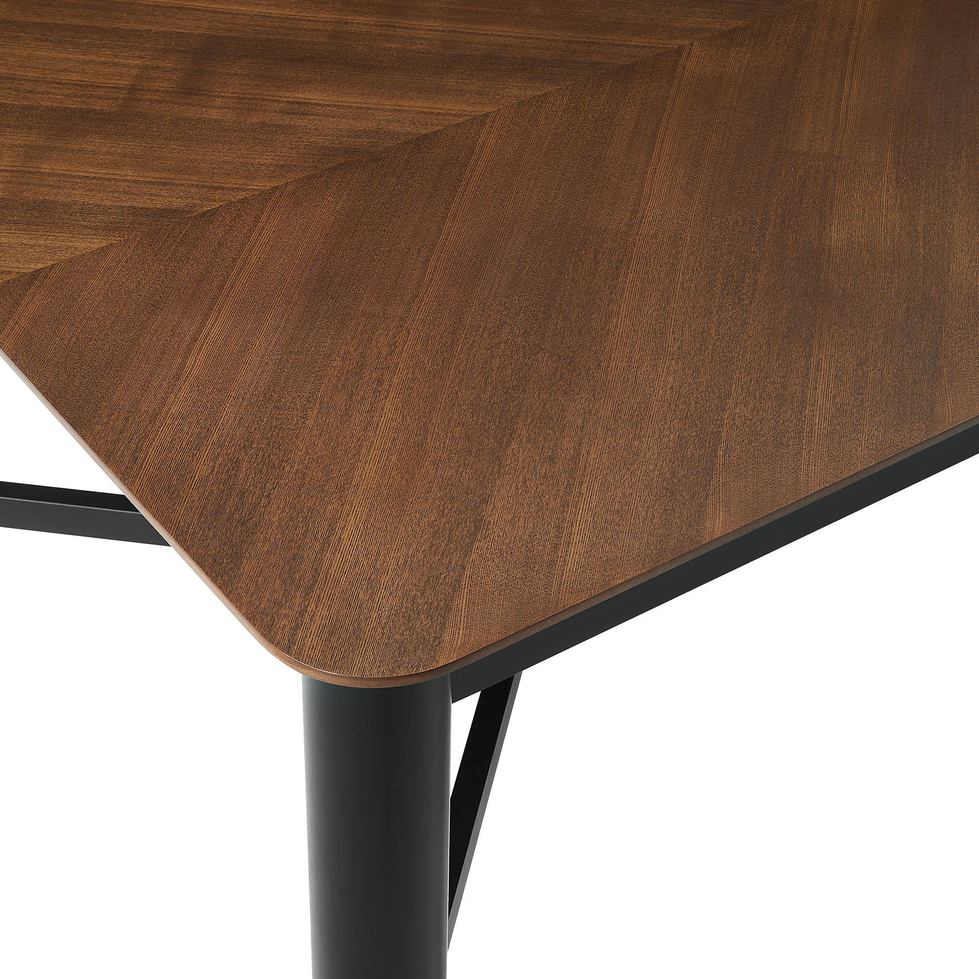 Ashlan 110" Rectangle Dining Table - Walnut