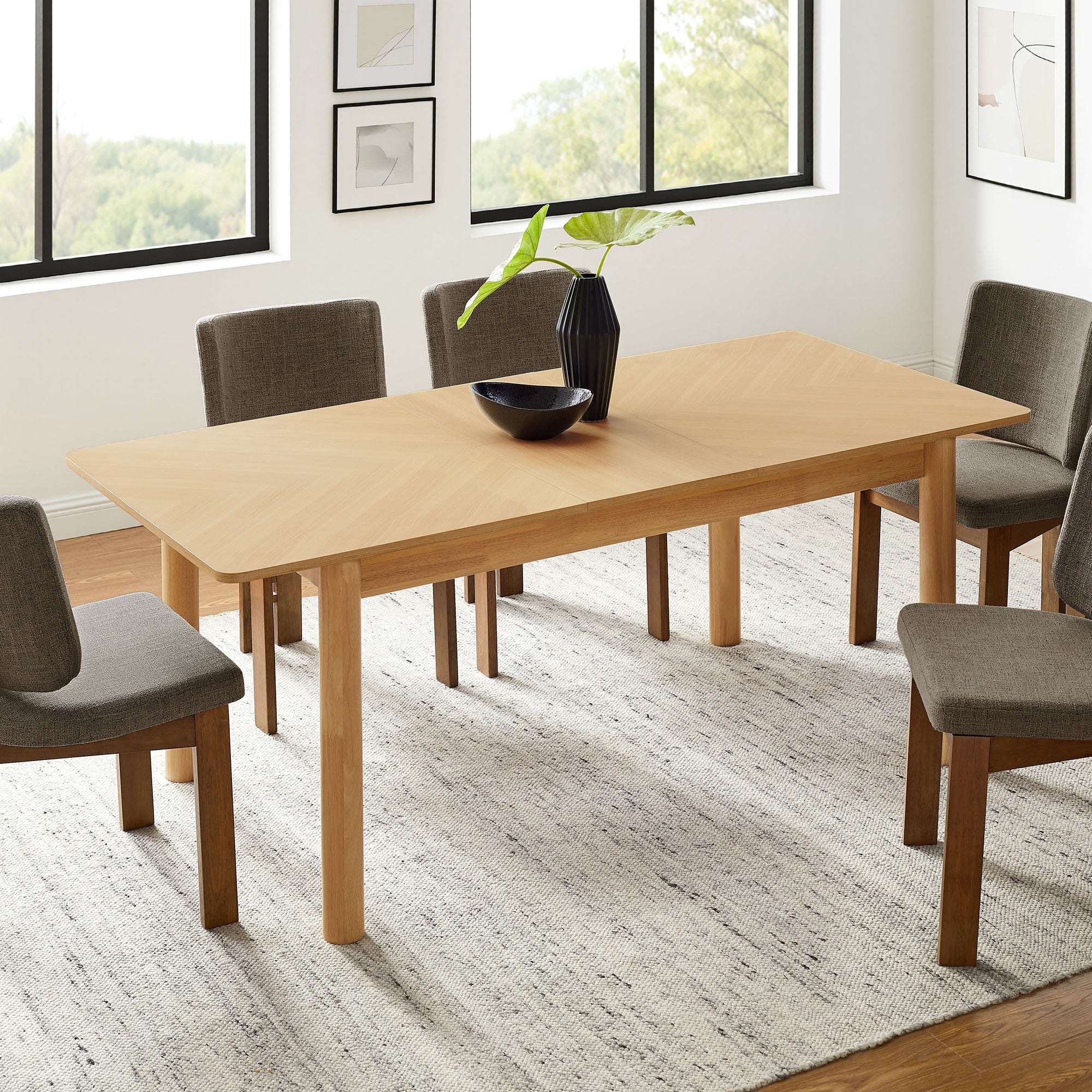 Alba Extendable Dining Table - Oak