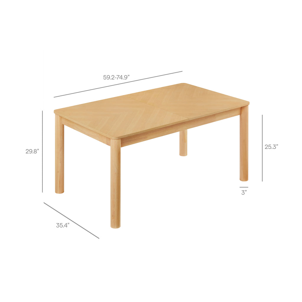Alba Extendable Dining Table - Oak
