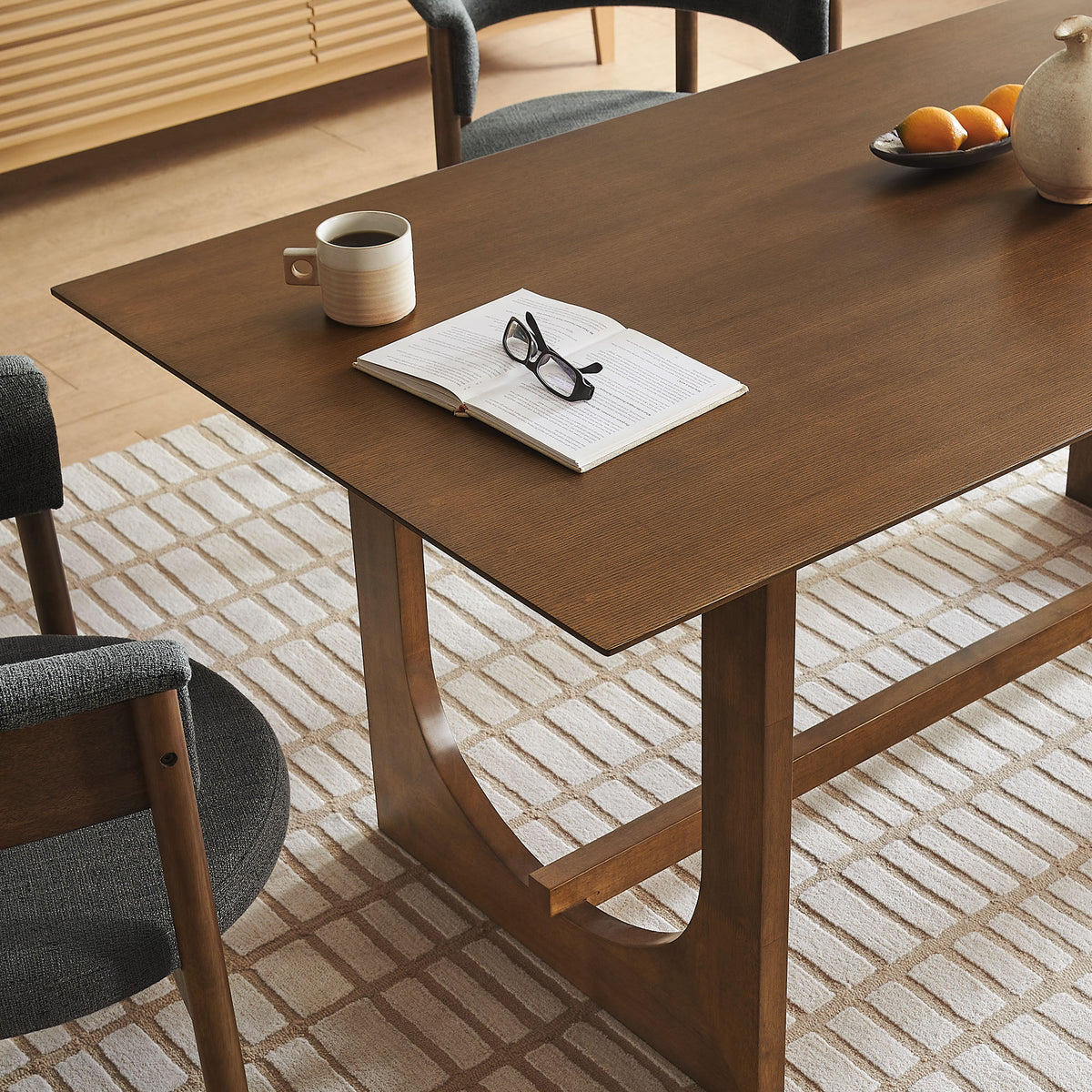Ashcroft 69" Rectangular Dining Table - Walnut