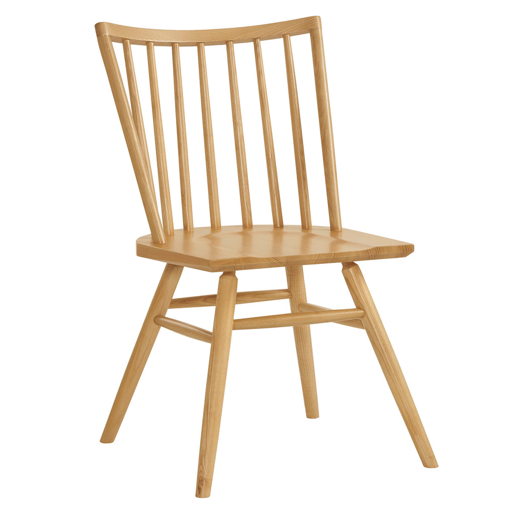 Alvar Spindle Back Dining Side Chairs Set of 2 - Ash