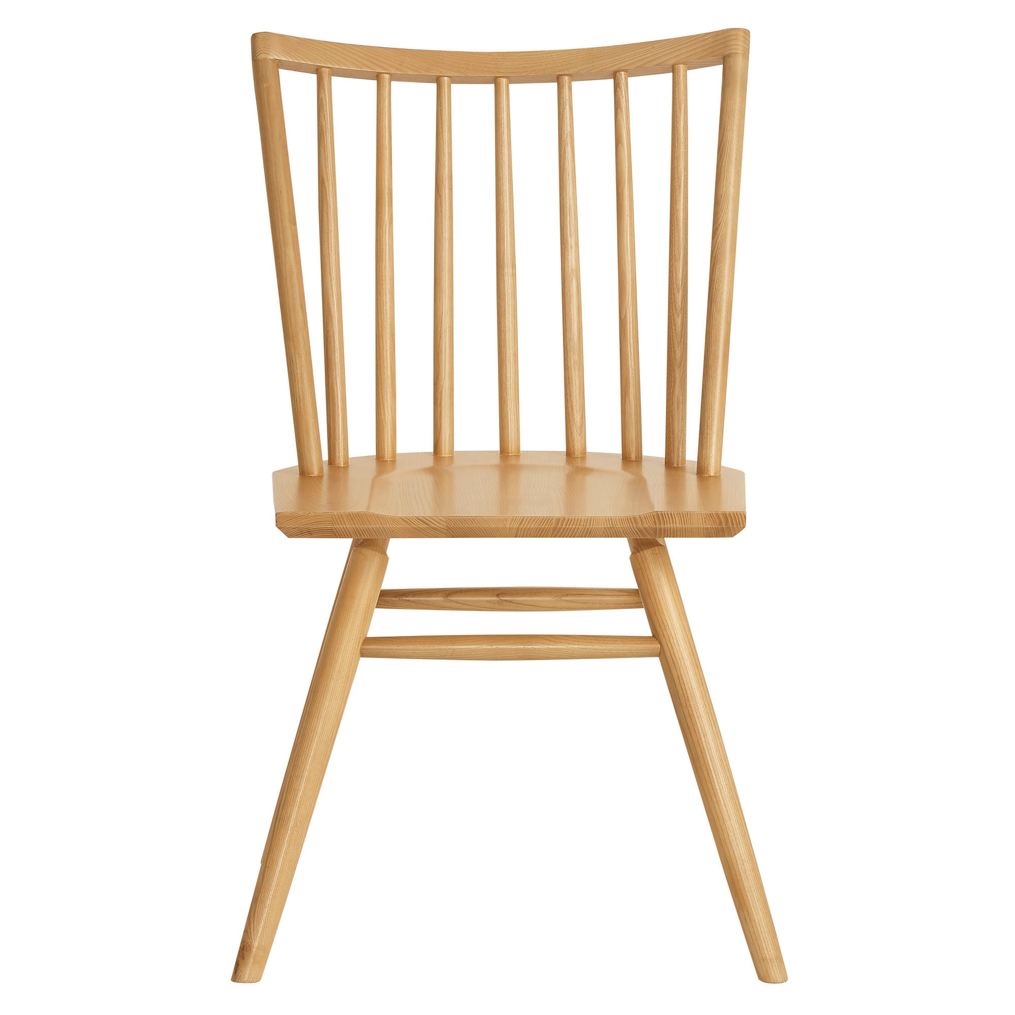 Alvar Spindle Back Dining Side Chairs Set of 2 - Ash