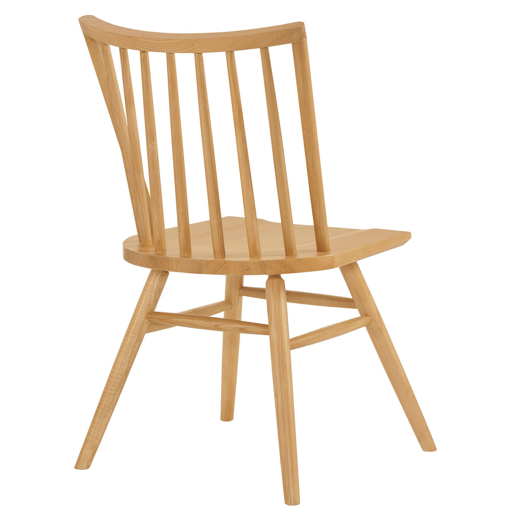 Alvar Spindle Back Dining Side Chairs Set of 2 - Ash