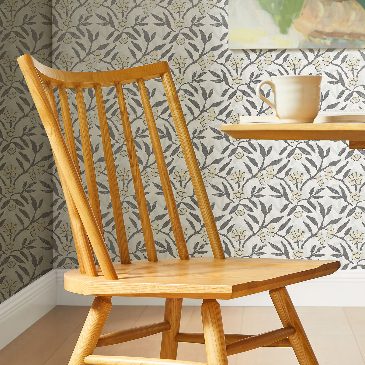 Alvar Spindle Back Dining Side Chairs Set of 2 - Ash
