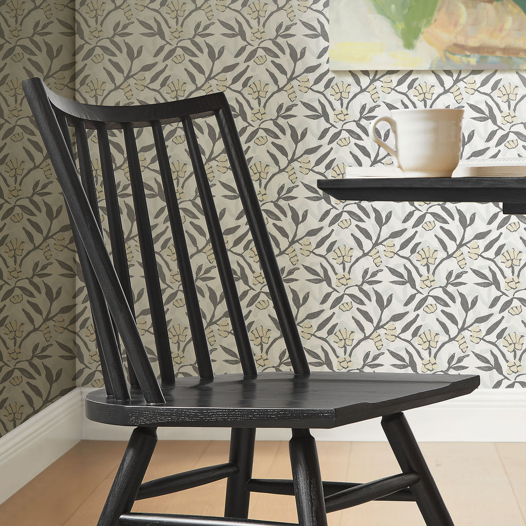 Alvar Spindle Back Dining Side Chairs Set of 2 - Black