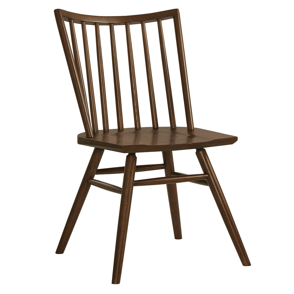 Alvar Spindle Back Dining Side Chairs Set of 2 - Walnut