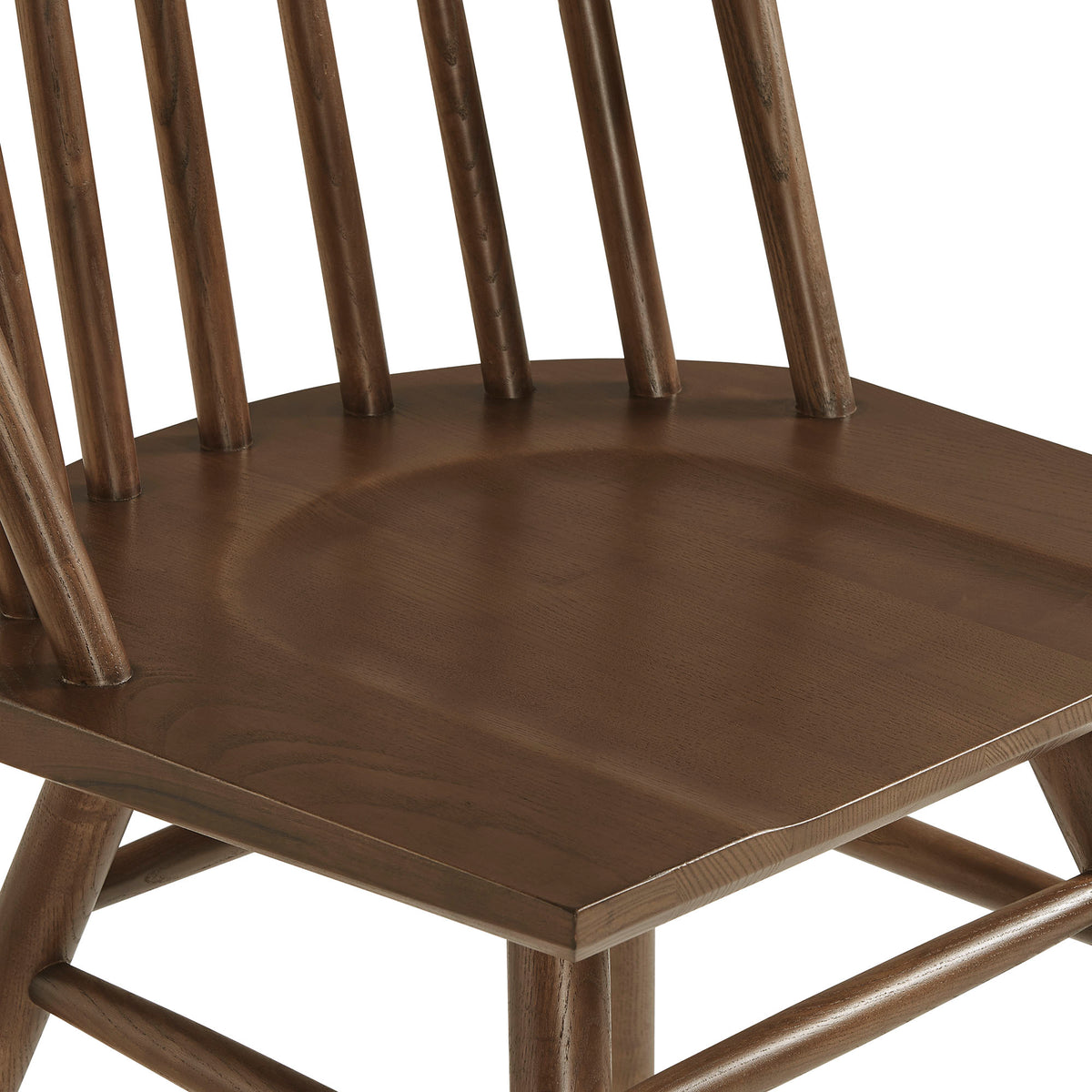 Alvar Spindle Back Dining Side Chairs Set of 2 - Walnut