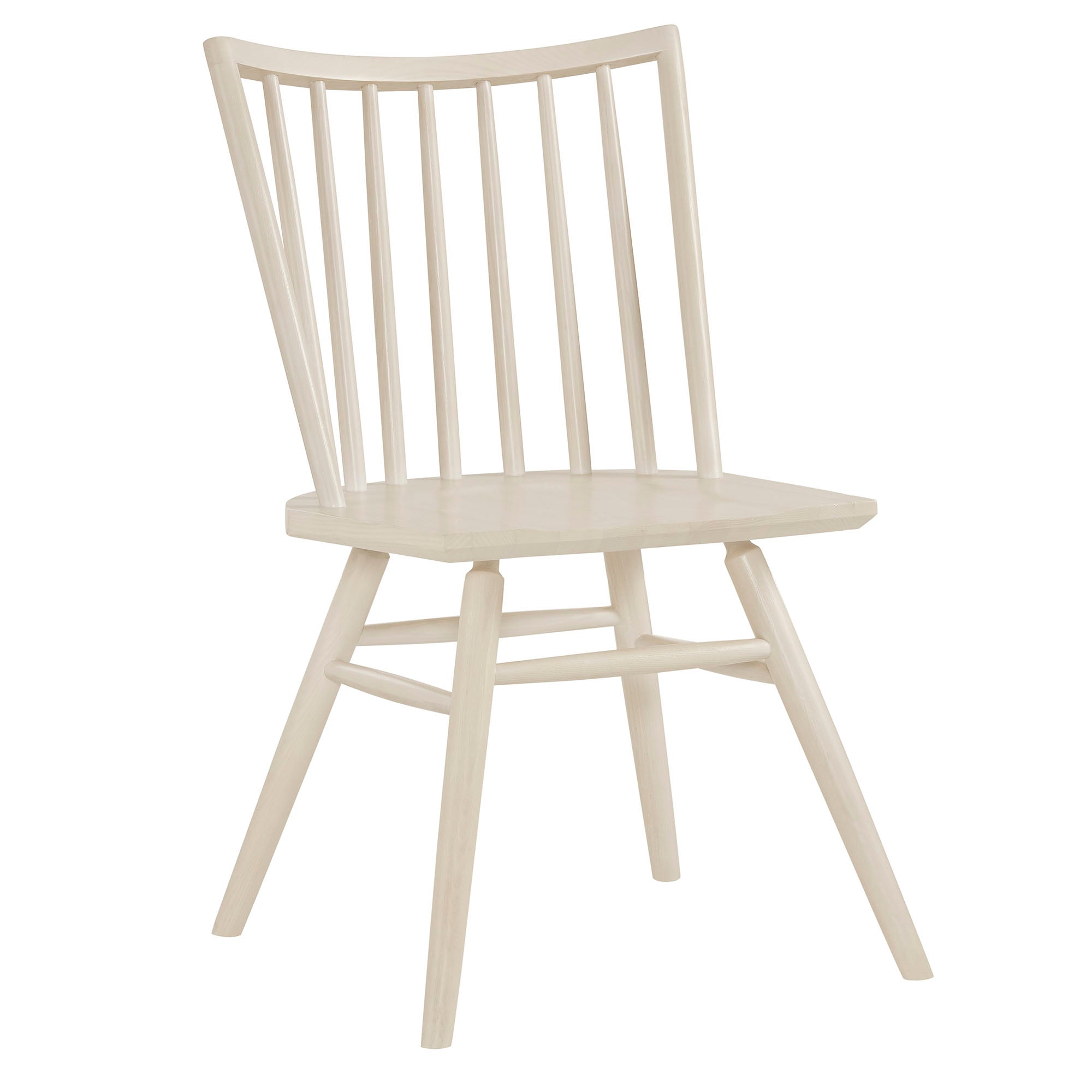 Alvar Spindle Back Dining Side Chairs Set of 2 - White Wash