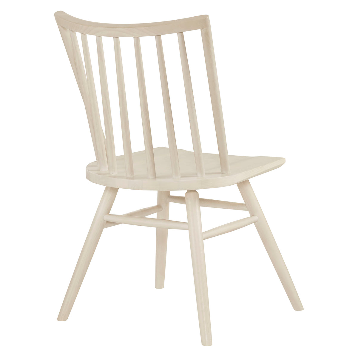 Alvar Spindle Back Dining Side Chairs Set of 2 - White Wash