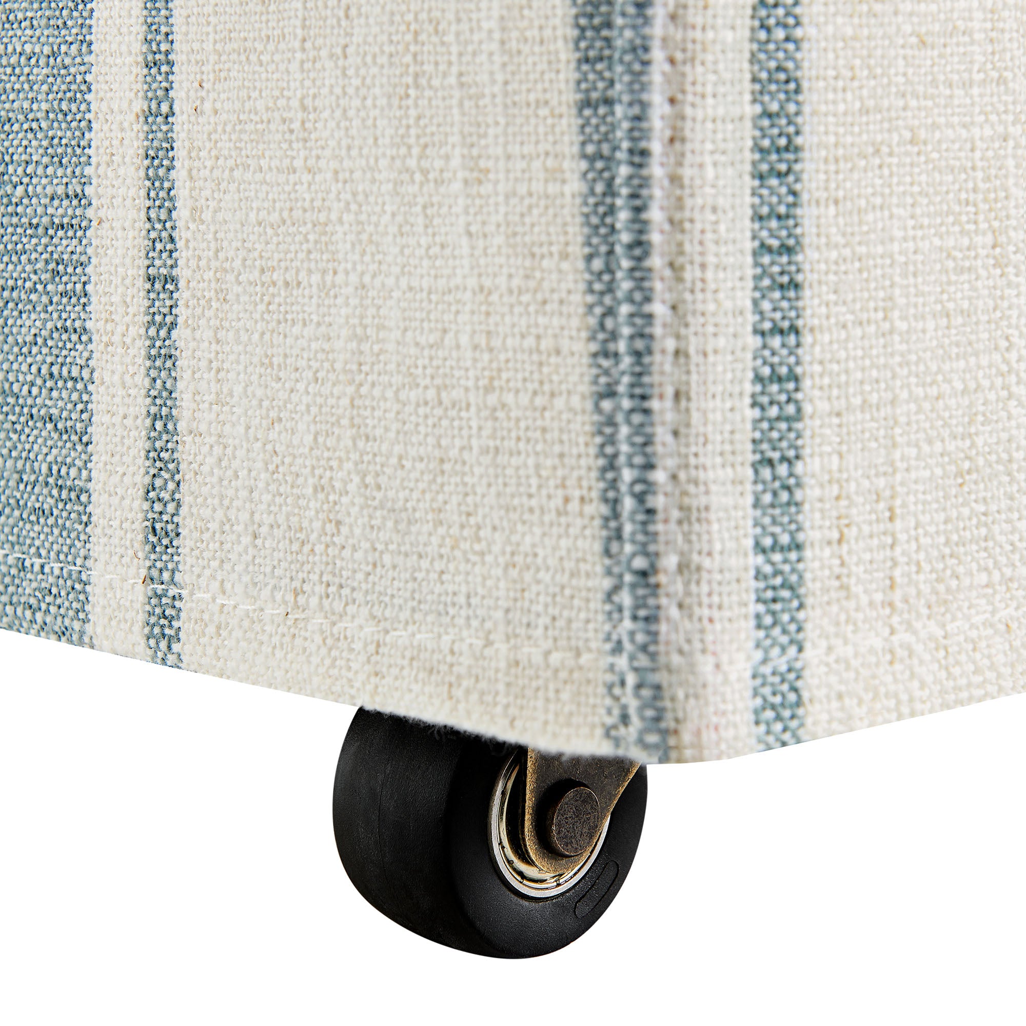 Tessera Striped Slipcovered Dining Side Chair - Blue Stripe