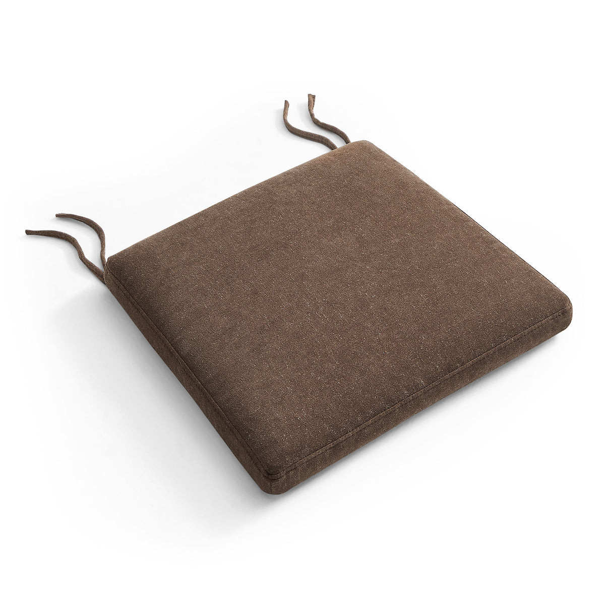 Jax Fabric Dining Chair Seat Cushion - Cocoa