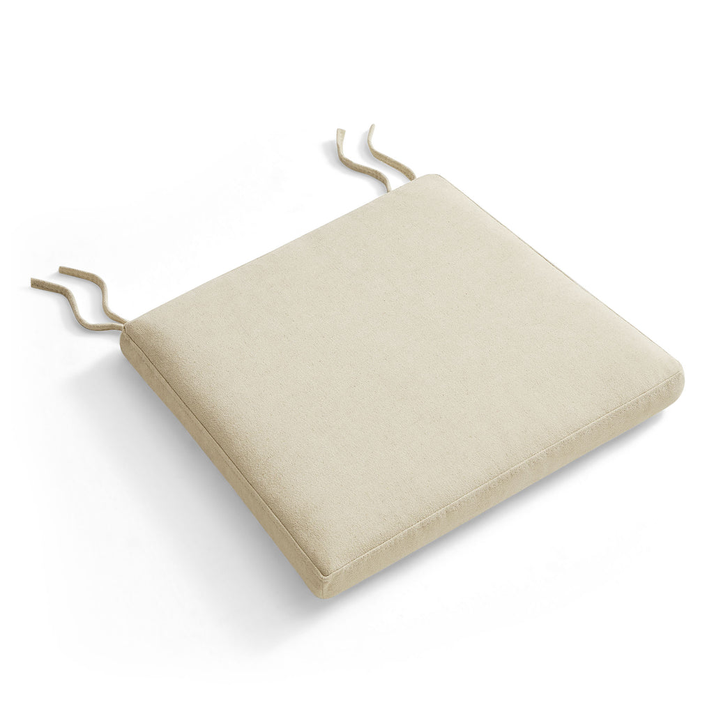 Jax Fabric Dining Chair Seat Cushion - Linen